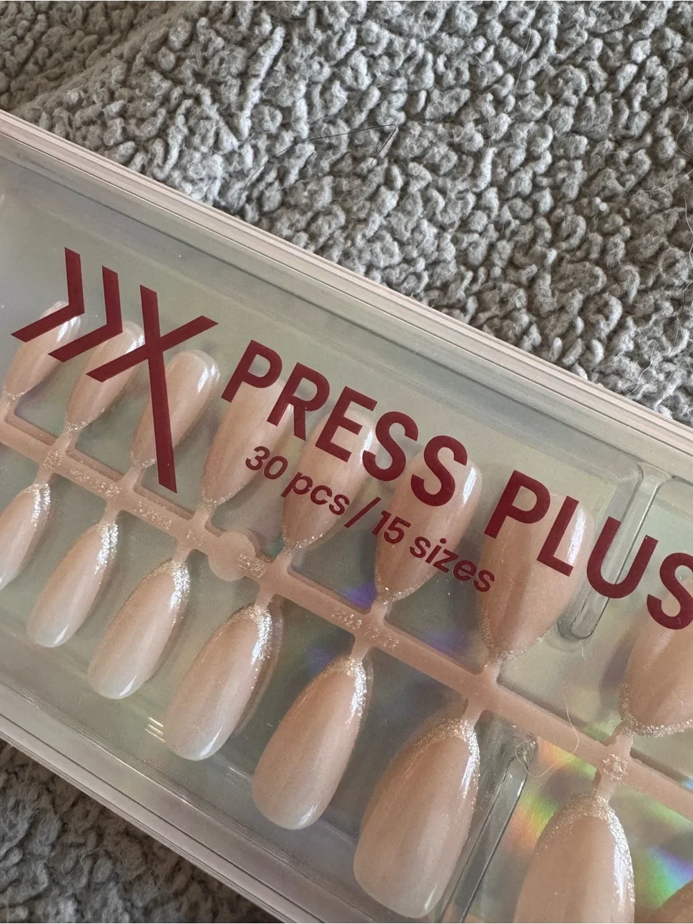 Press Plus Beetles Me Nude Press-On Nails